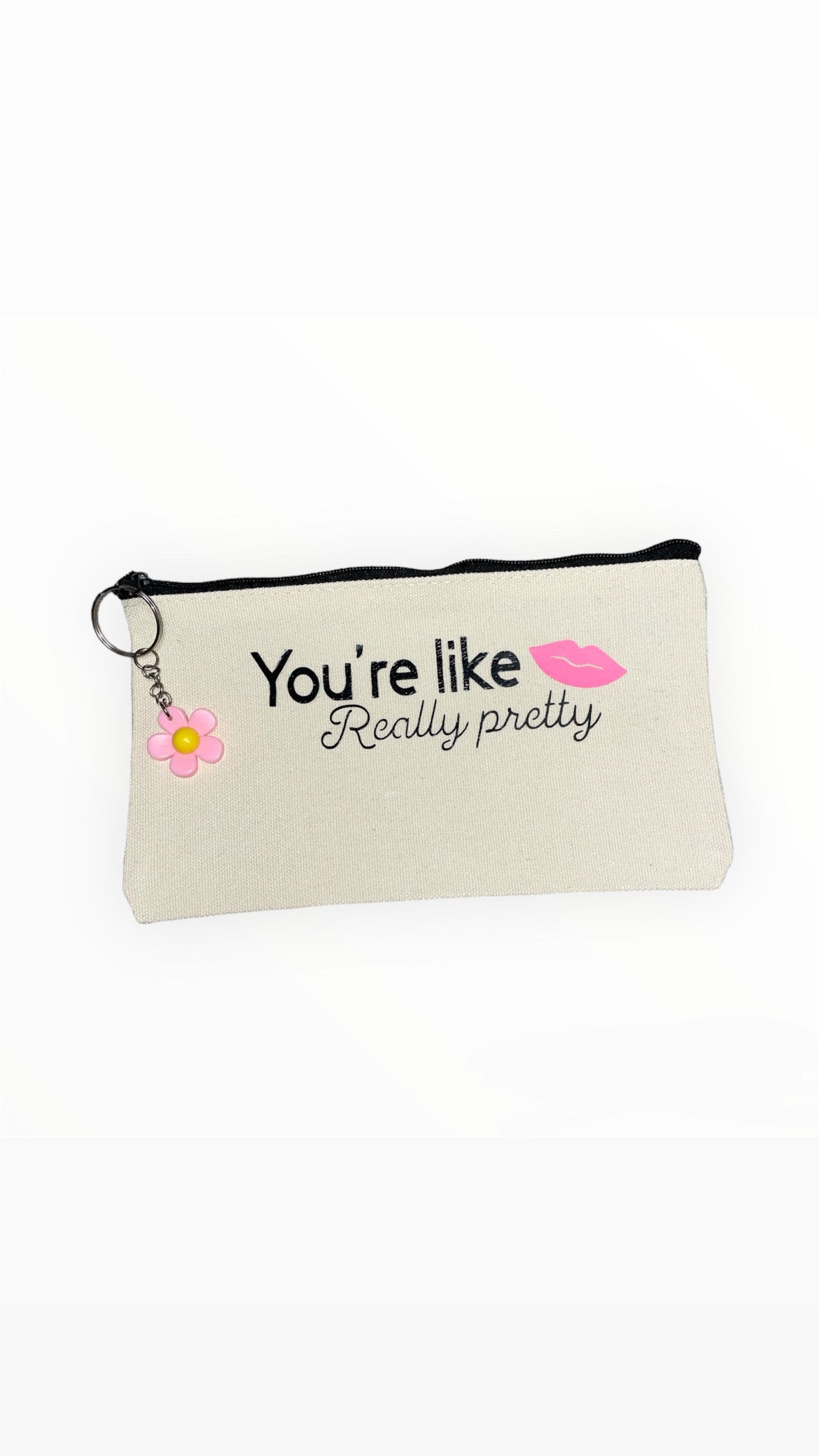 Handmade custom and personalized makeup pouch/bag