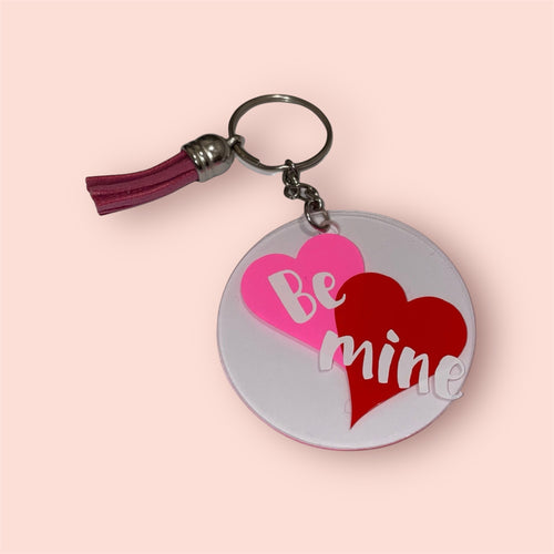 "Be Mine" – Custom Keychain 