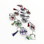 Customized named handmade keychains