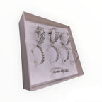 8 Pcs rhinestone rings (personalized gifts)