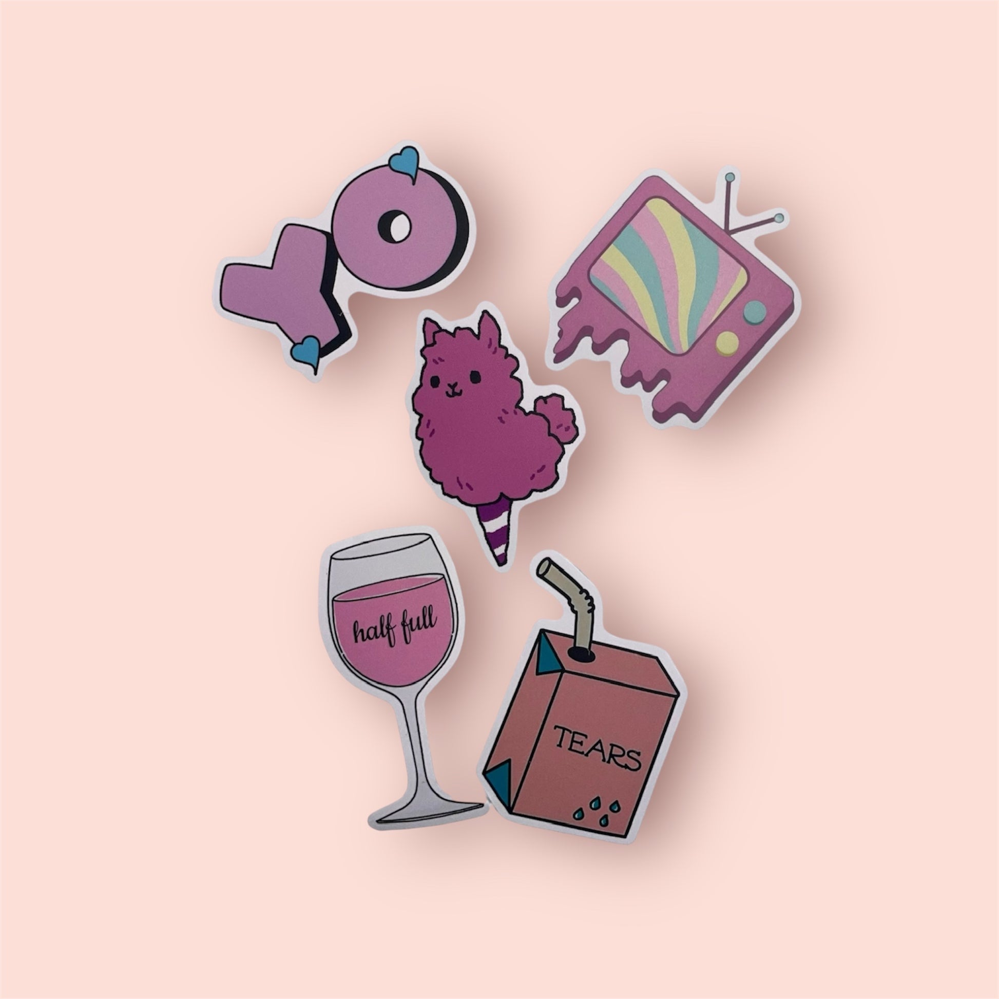 girly stickers