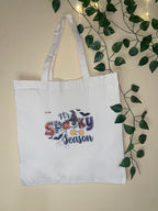 Cozy Halloween Tote Bags